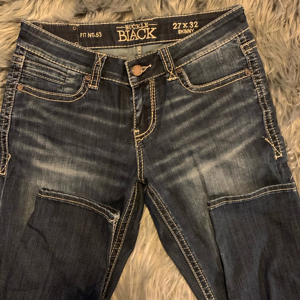 Buckle Black jeans. 27x32 Skinny fit #53